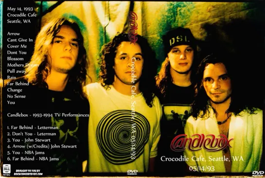 Candlebox - Crocodile Cafe, Seattle, WA (1993)