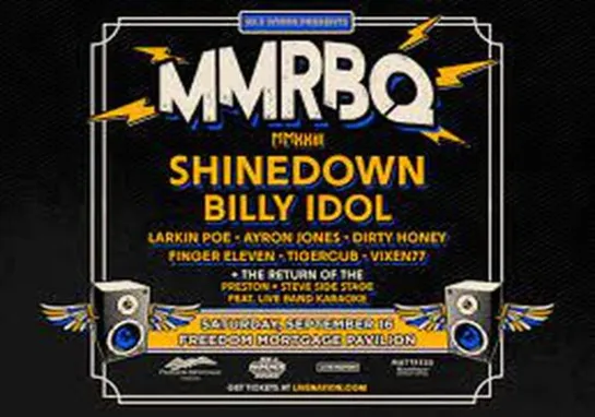 Billy Idol -  MMRBQ Freedom Mortgage Pavilion (2023)