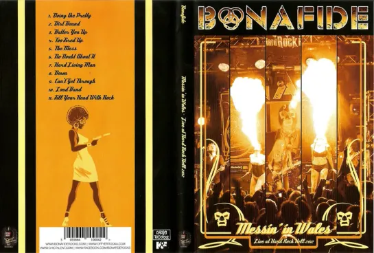 Bonafide – Messin’ In Wales Hard Rock Hell (2012)