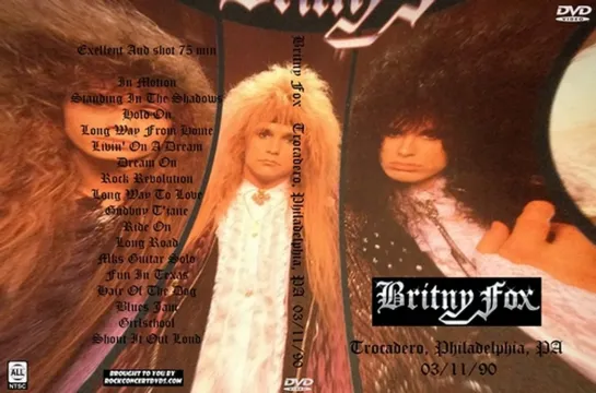 Britny Fox - Philadelphia, PA (1990)