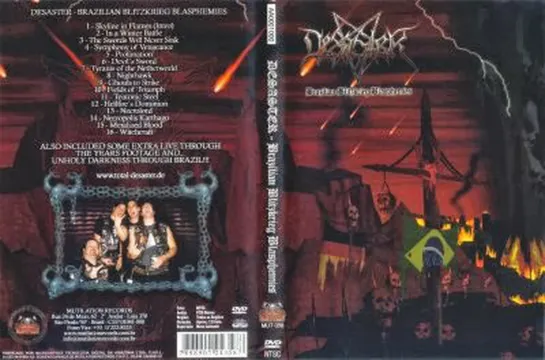 Desaster - Brazilian Blitzkrieg Blasphemies (2004)