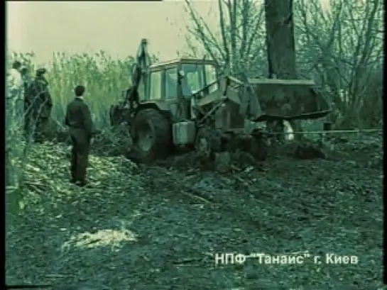 Подъём танка "Sherman М4А2."