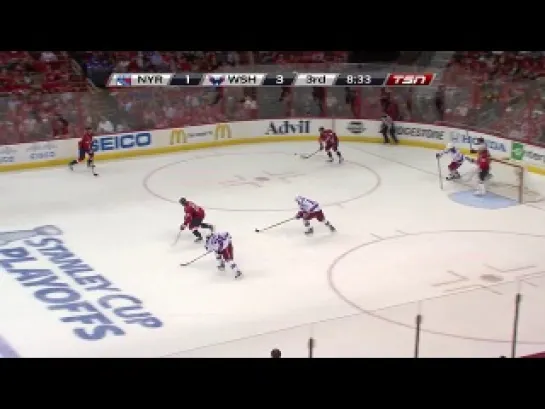 NHL Playoffs 2013 / East / 1-st round / Game 1 / New York Rangers - Washington Capitals  / TSN