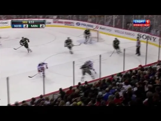 NHL 2011-2012 / RS / New York Rangers @ Minnesota Wild / Спорт 1 (28.03.2012)