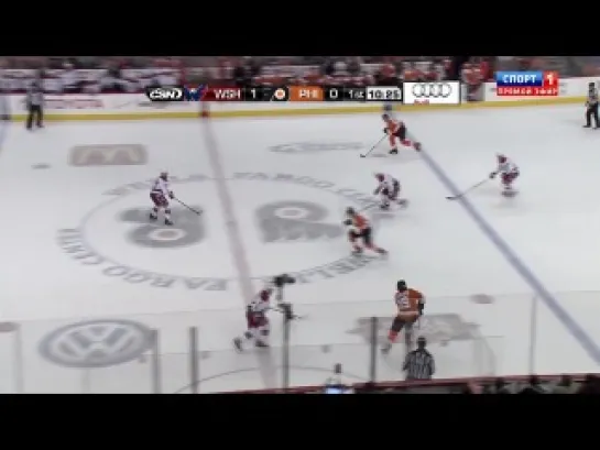 NHL 2011-2012 / RS / Washington Capitals @ Philadelphia Flyers / Спорт 1 (23.03.2012)