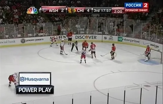 NHL 11/12, RS: Washington Capitals vs Chicago Blackhawks / Россия 2 (18.03.2012)