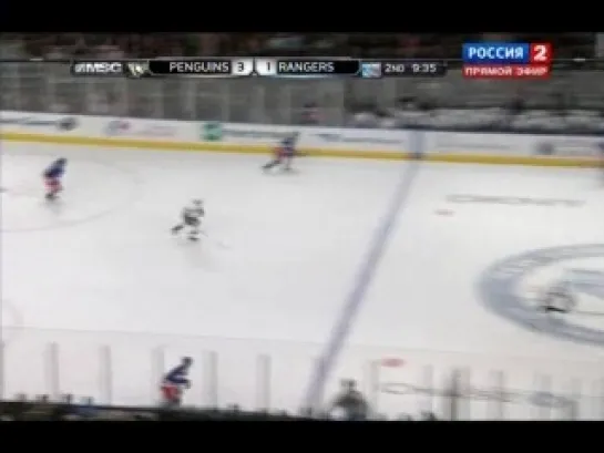 NHL 11/12, RS: Pittsburgh Penguins vs New York Rangers / Россия 2 (15.03.2012)