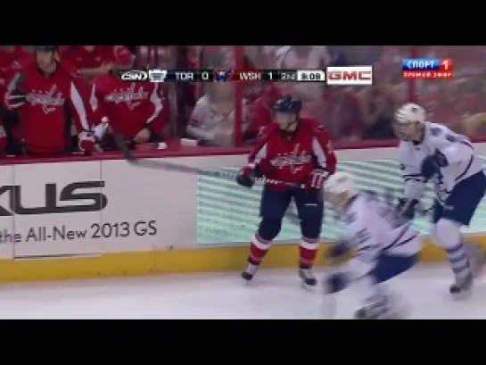 NHL 11/12, RS: Toronto Maple Leafs vs Washington Capitals / Спорт 1 (11.03.2012)