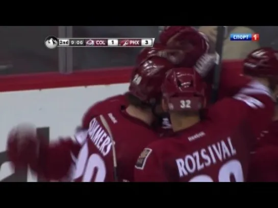 NHL 2011-12 / RS / Colorado Avalanche - Phoenix Coyotes / Спорт1