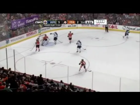 NHL 2011-12 / Регулярный сезон / Winnipeg Jets - Philadelphia Flyers / CSN (анг. яз.)