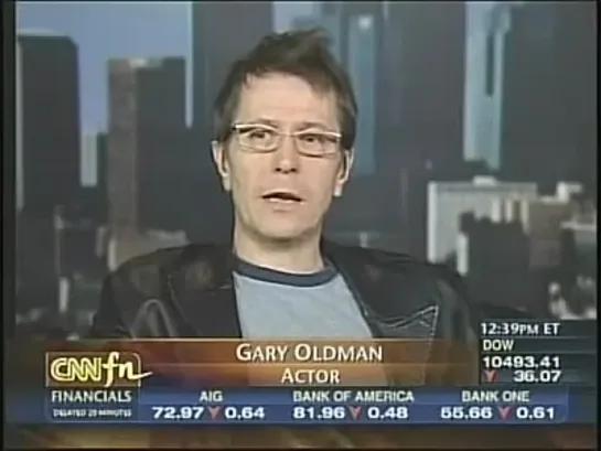 Gary Oldman talking about directing the music video