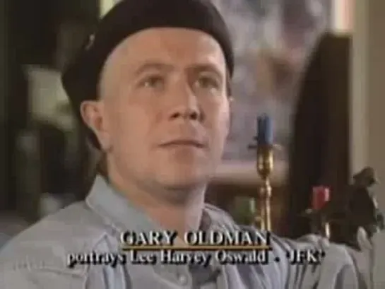 Short Gary Oldman interview about Lee Harvey Oswald