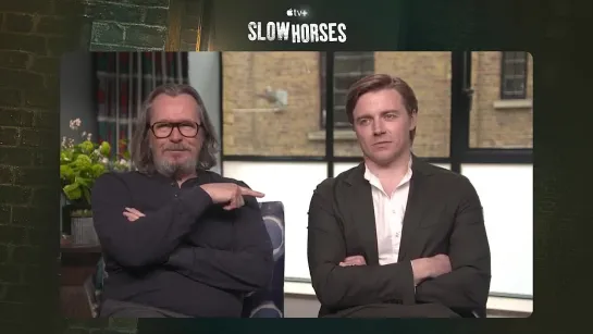 Gary Oldman  Jack Lowden Interview_ Slow Horses