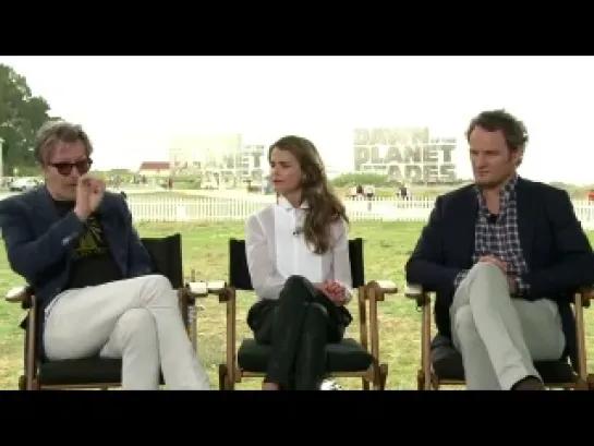 Gary Oldman Keri Russell & Jason Clarke Interview