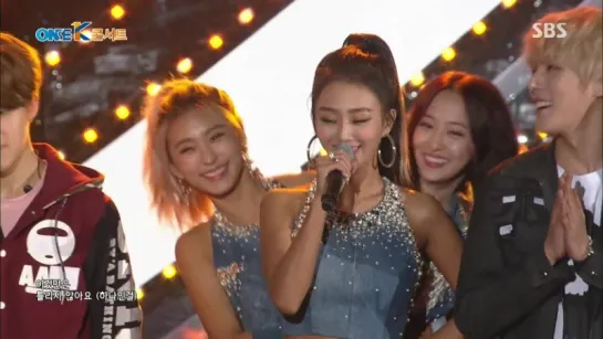 151009 SISTAR  & All Artist - (One Dream One Korea) Ending @ ONE K Concert