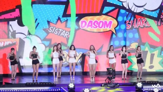 [FANCAM]  160815 SISTAR - Shake It @ 2016 MBC DMZ Peace Concert