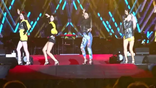 [FANCAM] 151015 SISTAR - I Swear @ 2015 Incheon Airport Sky Festival