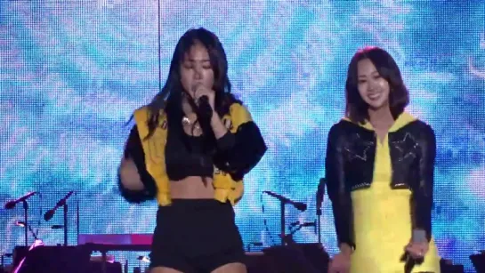 [FANCAM] 151015 SISTAR - Touch my body @ 2015 Incheon Airport Sky Festival