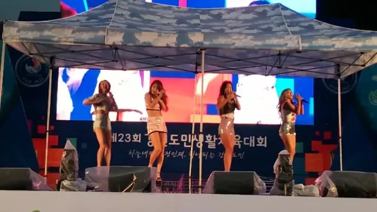 [FANCAM] SISTAR - I Swear @ Gangwondo Life Sports Fes opening ceremoney