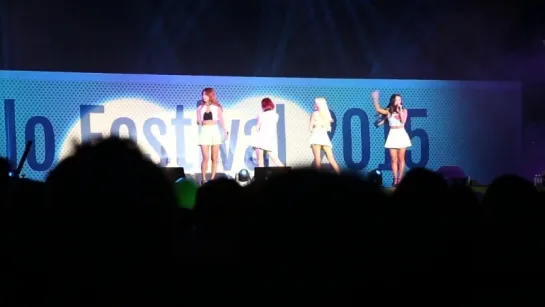 [FANCAM] 150812 SISTAR - I Swear @ Yellow Mobile Festival 2015