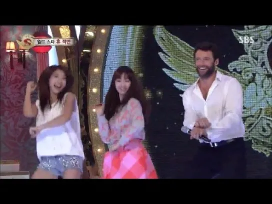 130720 'Star King' cut Hugh Jackman & SISTAR