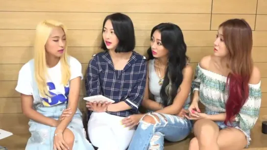 150721 Sistar - Interview @ Choi Koon TV for Afreeca TV [3]