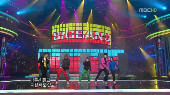 BIG BANG - Wonderful + Sunset Glow [2008.12.31 MBC Gayo Festival]