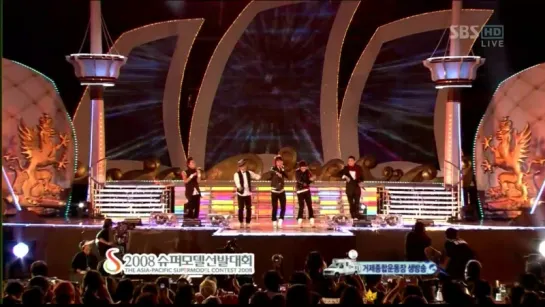 BIG BANG - Haru Haru + Last Farewell [2008.09.19 SBS Asia-Pacific Super Model Contest]