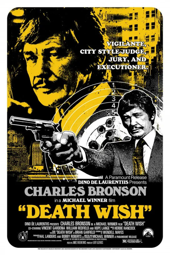 Жажда Смерти (Death Wish) (1974) / США. Боевик, Драма, Триллер.