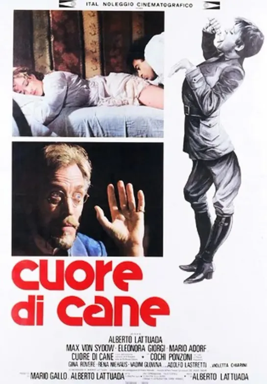 Собачье сердце (Cuore di Cane) (1976) / Германия, Италия. Комедия, Драма.