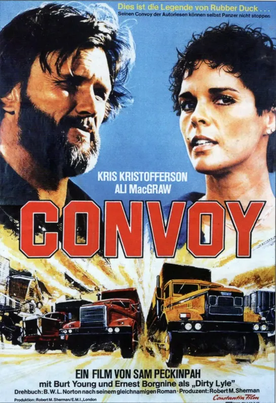 Конвой (Convoy) (1978) / США. Боевик.