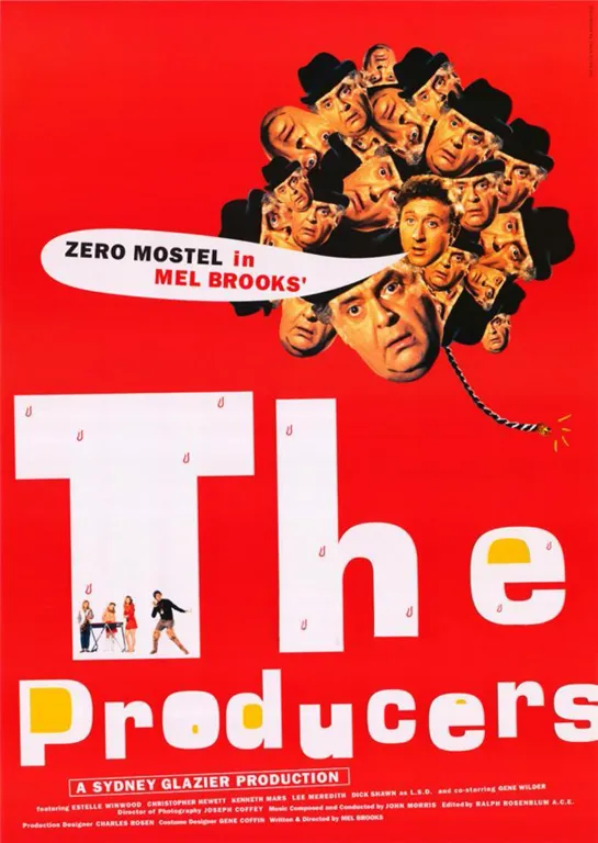 Весна для Гитлера (Продюсеры) (The Producers) (1968) / США. Комедия, Мюзикл.