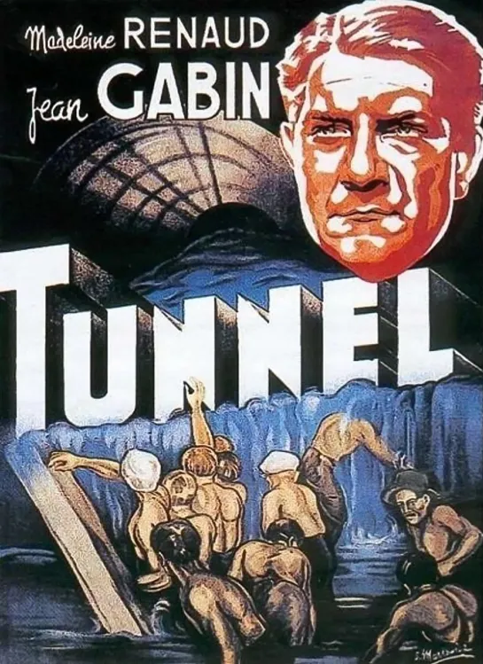 Туннель (Le tunnel) (1933 ) / Германия. Фантастика, Драма.