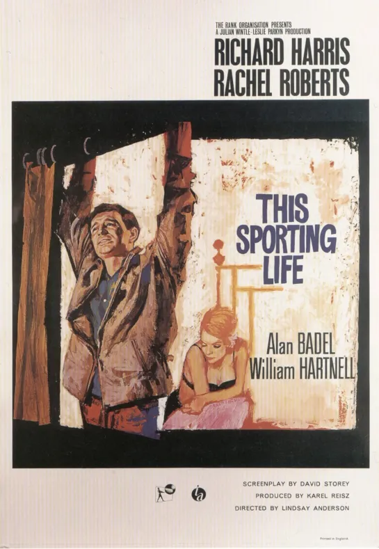 Такова спортивная жизнь (This Sporting Life) (1963) / Великобритания. Драма.