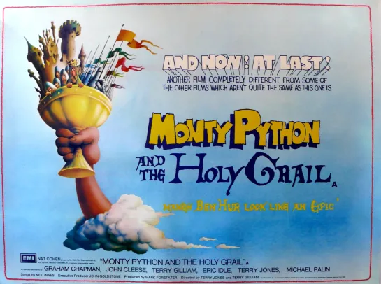 Монти Пайтон и Священный Грааль (Monty python and the holy grail) (1975)  Великобритания  Комедия, Приключения