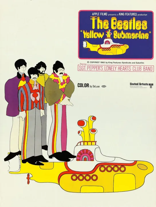 The Beatles: Жёлтая подводная лодка (Yellow Submarine) (1968)  США  Мультфильм