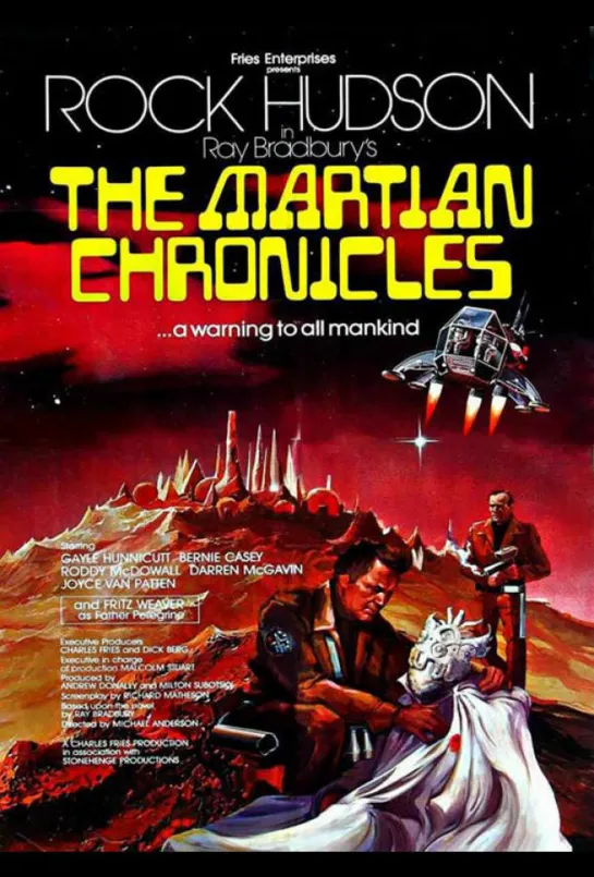 Марсианские хроники (The Martian Chronicles) (1980) 1 серия / США. Фантастика, Драма.