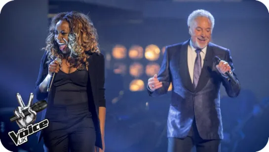 Tom Jones and Sasha Simone - Chain of Fools (The Voice UK 2015)