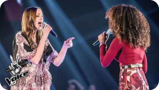 Hannah Wildes Vs Autumn Sharif - If I Aint Got You (The Voice UK 2015)