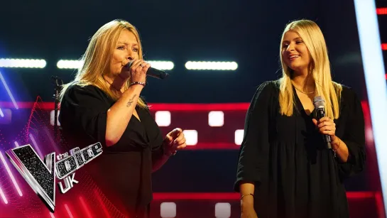 Jess Hayes and her mum Valerie — Tennessee Whiskey (The Voice UK 2023)