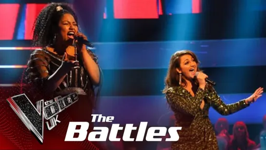 Nyema Kalfon vs Christina Ellinas - Confident (The Voice UK 2019)