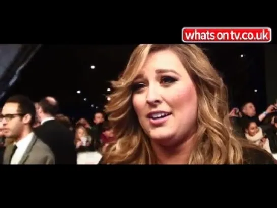 National Television Awards 2013 [Red Carpet]: Leanne Mitchell