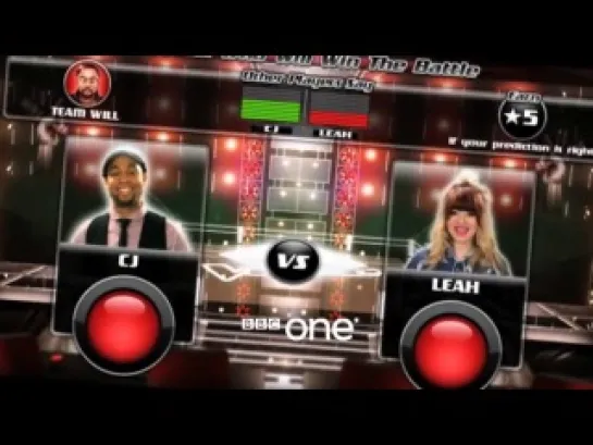 The Voice Predictor Game (The Voice UK 2013)