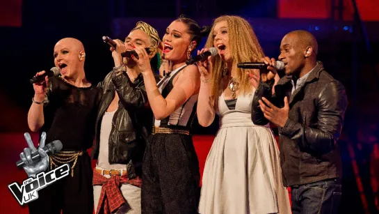 Jessie J & Team Jessie - We Are Young (The Voice UK 2012)