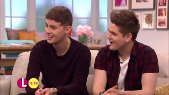 Lorraine: Joe and Jake fly the flag for the UK at Eurovision