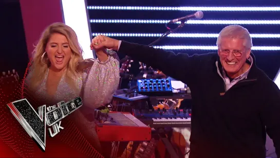 Meghan Trainor's Dad Shows off His Piano Skills with 'Shake Rattle and Roll'! (The Voice UK 2020)