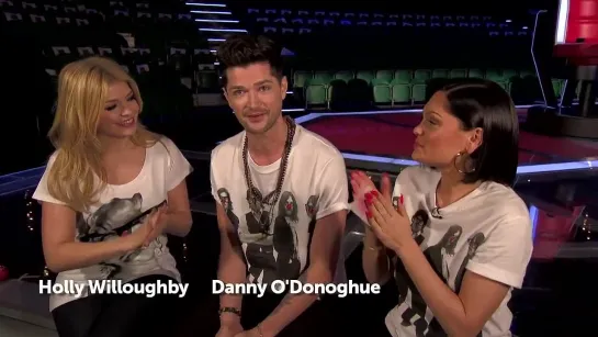 Jessie J dares Danny O'Donoghue to wax his chest