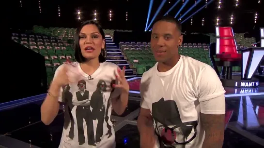 Jessie J dares Reggie Yates to take on the marshmallow challenge