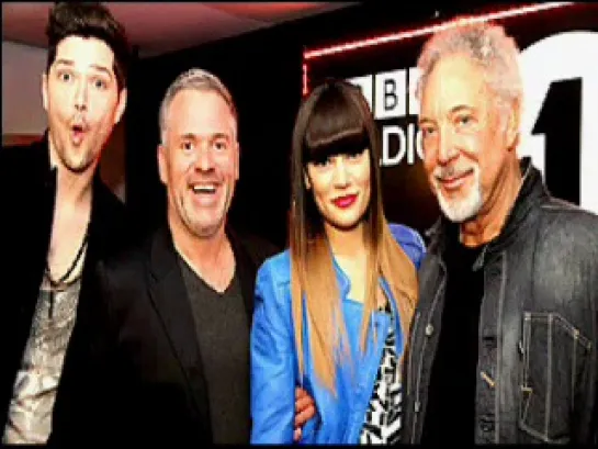 The Voice Coaches on BBC Radio Radio1 Chris Moyles Show 31/05/2012