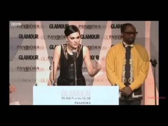 Jessie J Speech Glamour Women of the Year awards 2012 - 'Solo Artist of the year'